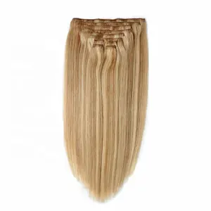 Top Quality Human Clip In Hair Extension 100% Natural Remy Invisible Hair Extensions At Wholesale Price