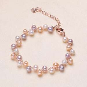 Dropshipping Small Commodity Stall Accessory Source <b>Pearl</b> <b>Jewelry</b>-Freshwater <b>Pearl</b> Necklace and Bracelet for Women - Product Image 1