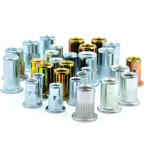 Chất lượng cao phẳng đầu đinh tán <span class=keywords><strong>Nut</strong></span> M4 M5 M6 M8 M10 M12 metric/Imperial thẳng hạt <span class=keywords><strong>Hex</strong></span> đầu kẽm countersunk đinh tán <span class=keywords><strong>NUT</strong></span> - Product Image 2