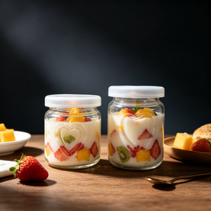 Gobelets en verre classiques pour mousse et yaourt, bouteilles individuelles pour pouding, coupelles à caramel, bonbons et gelée pour la pâtisserie, pour usage en <span class=keywords><strong>cuisine</strong></span> - Vente en gros - Product Image 5