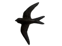 Figurine d'oiseau hirondelle traditionnelle en fonte plaquée or, style nordique moderne et antique, pour la maison, vente en gros directe usine