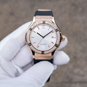 Orologio Subacqueo da Uomo Personalizzato di Lusso con <span class=keywords><strong>Pietra</strong></span> Mosan, Impermeabile, Movimento Meccanico Automatico, Quadrante in Cristallo Zaffiro, Tourbillon - Product Image 5