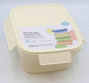 Contenedor de Alimentos de Plástico PP Hokkaido con Tapa a Presión, 500ml/2750ml/4600ml, Lonchera, Accesorios de Cocina de Calidad - Product Image 4