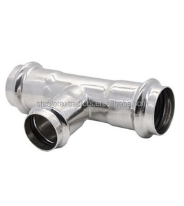 Profilo V e M in acciaio inossidabile <span class=keywords><strong>SS</strong></span> 304 raccordo a t con filettatura BSP NPT - Product Image 4