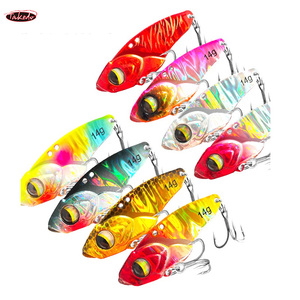 Leurre vibrant en métal TAKEDO HG07 à yeux 3D, 5g 7g 10g 14g 17g 20g, appât vibrant pour eaux moyennes, crankbait artificiel pour basse, brochet, perche, <span class=keywords><strong>carpe</strong></span> - Product Image 6