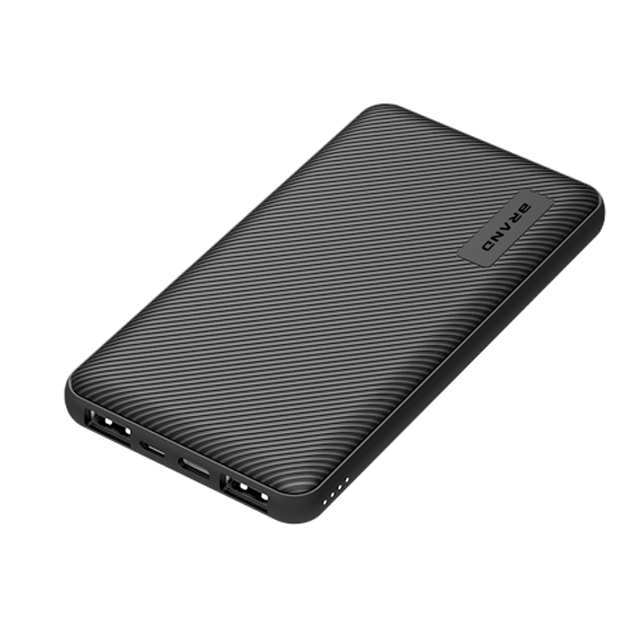 Multi Colored Plastic 10000mAh Slim Power Bank For Mobile Phone