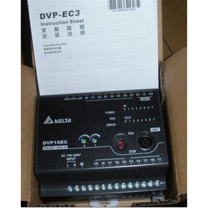 Controlador Lógico Programable (PLC) DVP16EC00R3 DVP16EC Original, Unidad Principal, 100-240 VCA, Salida de Relé - Product Image 1