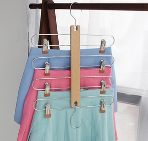 Bán lẻ nhiều lớp với clip tiết kiệm không gian quần treo cho tủ quần áo - Product Image 5