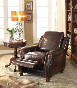 Goodwin Nouveau Design En Bois Massif <span class=keywords><strong>Maison</strong></span> D'autres Meubles De <span class=keywords><strong>Salon</strong></span> <span class=keywords><strong>Salon</strong></span> Chaises En Cuir canapé Fonctionnel GGM155-156 - Product Image 4