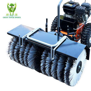 Balayeuse à gazon Portable à 4 temps de 6,5 cv, puissance à essence, terrain de Football, Court de Tennis, équipement de nettoyage de l'herbe artificielle, balayeuse à neige - Product Image 3