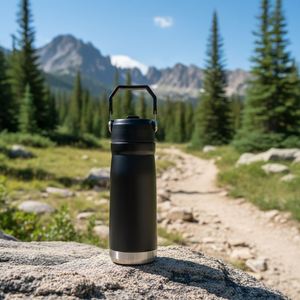 Custom Logo Eco-Friendly <b>Stainless</b> <b>Steel</b> <b>Water</b> <b>Bottles</b> 550ml/650ml Flip for 12-24 Hours Insulation Modern Design Travel - Product Image 3