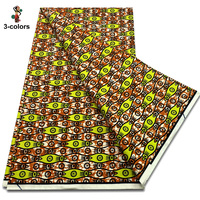 Vente chaude 100% coton matériel Ankara robe cire tissu robes africaines pour femmes vêtements Pagne cire