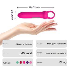 Dispositivo de masturbación femenina Yanai, Juguetes sexuales para niñas, palo de masaje de punto G de bala pequeña, caja de Color de - Product Image 5
