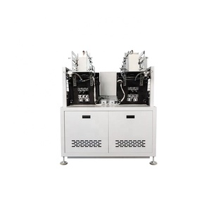 Nuova Macchina Automatica a Doppia Stazione per Scatole di Carta Monouso per Pranzo, Macchina per Produzione di Contenitori per Cibo da Asporto - Product Image 2