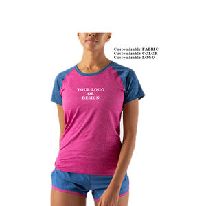 Nouvelle collection 2025 – T-shirt de course professionnel pour femme, 100 % polyester, respirant, séchage rapide, coupe ample, léger, idéal pour l'entraînement de marathon estival - Product Image 2