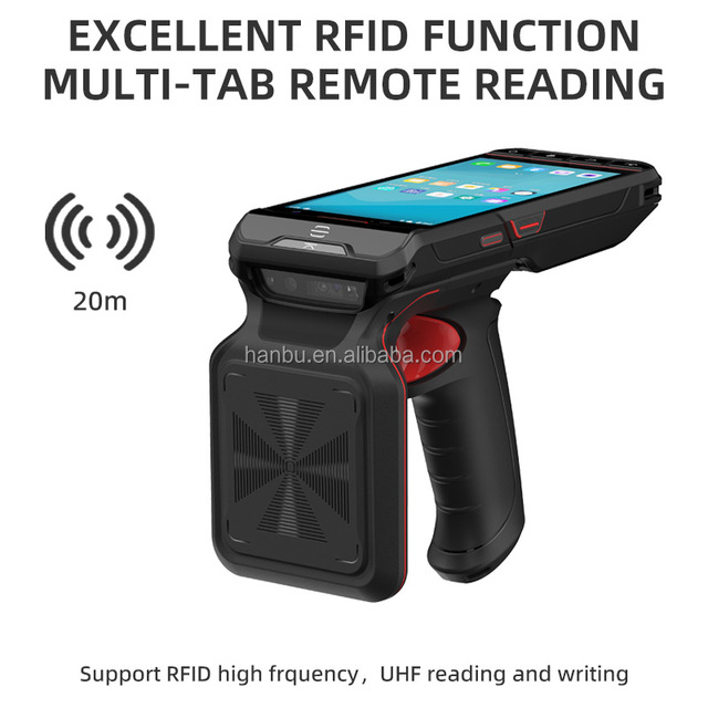 High Performance 5.5-Inch Handheld PDA RFID Reader NFC Barcode Scanner Mobile Terminal for Warehouse Logistics