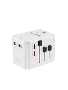 Phổ QC + PD sạc nhanh tất cả trong một phổ Quốc Tế Du Lịch Power Adapter với điện USB Type-C Adapter - Product Image 6