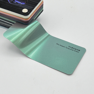 Pellicola Protettiva per Vernice Auto in TPU Grigio e Verde, Stile Urbano, 7mil, Autorigenerante, Antigraffio, PPF Colorato per Auto - Product Image 4