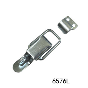 Hebilla de clip 6576L de metal y hierro para bolsos, equipaje, cajas de herramientas de madera, hierro y aluminio - Product Image 1