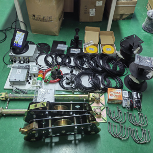 מערכת ניטור עומס עגורן בזמן אמת עם פונקציית ניתוק עומס יתר, יחידת תצוגה LMI בקונסולה לעגורני זחל - Product Image 2