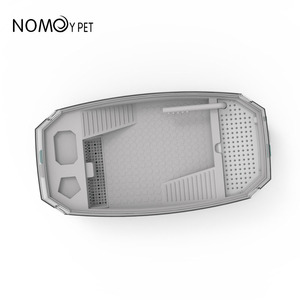 Acuario <span class=keywords><strong>de</strong></span> tanque <span class=keywords><strong>de</strong></span> tortuga a prueba <span class=keywords><strong>de</strong></span> escape desmontable <span class=keywords><strong>de</strong></span> plástico con plataforma para tortuga - Product Image 4