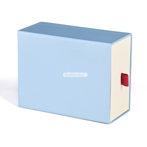 Custom Luxury Handmade Pull-Out Sleeve Drawer Rigid Jewelry <b>Gift</b> <b>Box</b> with Ribbon for Premium Packaging - Product Image 4