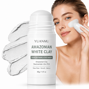 <span class=keywords><strong>Masque</strong></span> en <span class=keywords><strong>argile</strong></span> <span class=keywords><strong>blanche</strong></span> amazone pour le visage, exfoliant, lissant, nettoyant en profondeur les pores, <span class=keywords><strong>masque</strong></span> en <span class=keywords><strong>stick</strong></span> détoxifiant pour affiner les pores - Product Image 1