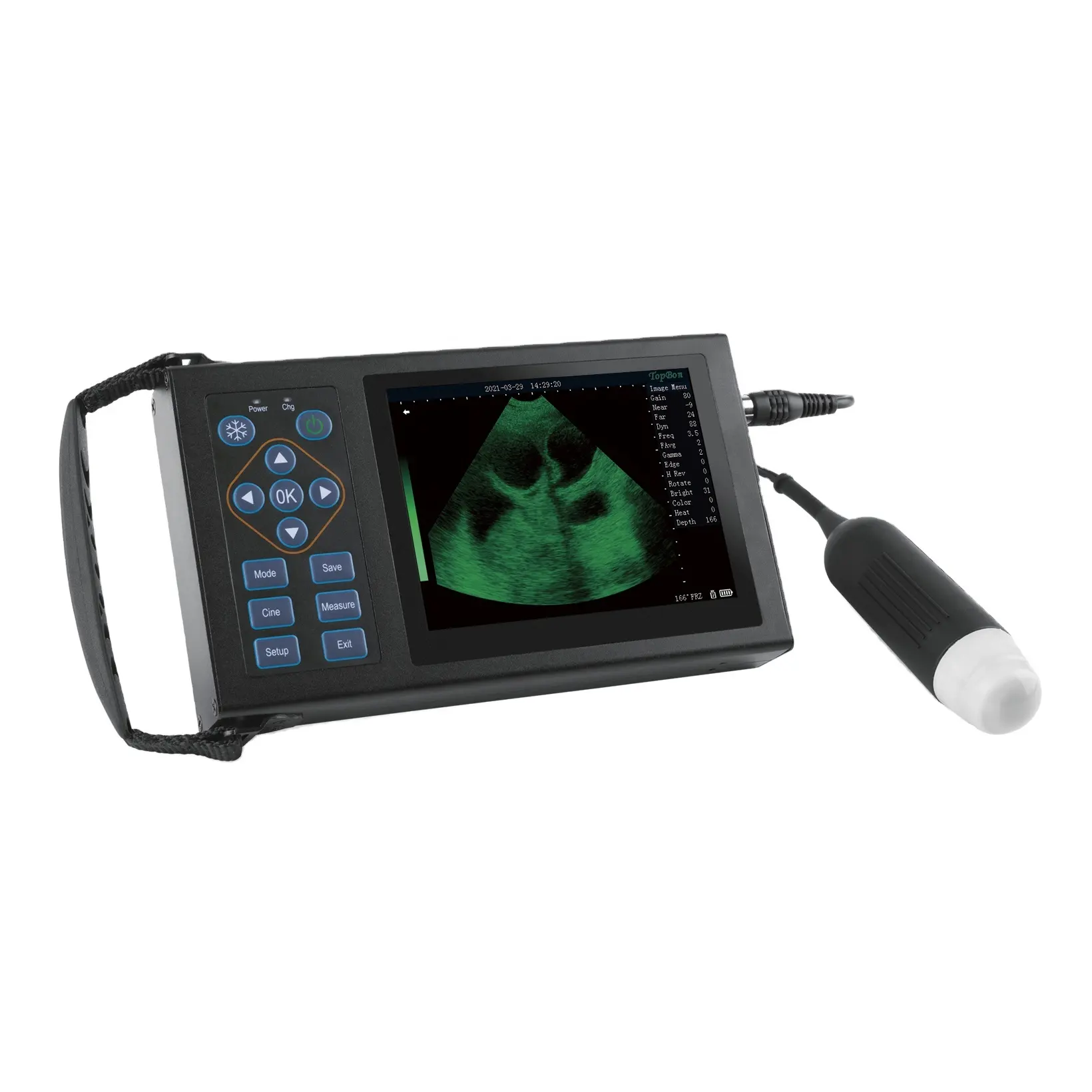 Scanner à ultrasons portable médical professionnel équipement à ultrasons vétérinaire détecteur à ultrasons pour porc mouton vache