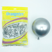 Ballons en latex chromés métalliques de 5 pouces, brillants, pour décoration de fête, fabrication sur mesure, vente chaude
