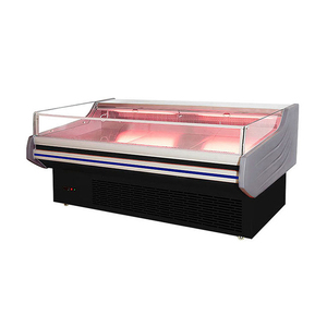 Vitrine Réfrigérée Commerciale pour Viande Fraîche – Présentoir Réfrigéré pour <span class=keywords><strong>Boucherie</strong></span> et Charcuterie – Aliments Préparés - Product Image 3