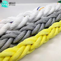 Cordage en polypropylène de haute qualité 40-160 mm, fil monofilament PP, cordes d'amarrage, cordes d'emballage, cordes de remorquage portuaires, cordes marines flottantes