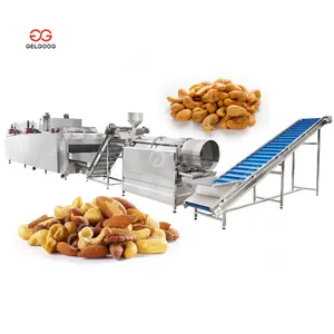 Linea di Produzione automatica Arrosto Noci Fava di Cacao Arachidi Anacardi Dado Roaster Torrefazione Macchina