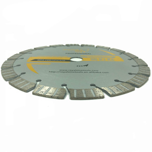 Royal Sino 180mm gran oferta hoja <span class=keywords><strong>de</strong></span> <span class=keywords><strong>sierra</strong></span> <span class=keywords><strong>de</strong></span> diamante Turbo segmentada pintada en <span class=keywords><strong>plata</strong></span> para granito - Product Image 6