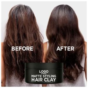 Cire coiffante pour hommes, gel capillaire pour fixer et styliser les cheveux, gel pour coiffure lissée, facile à utiliser, produit recommandé de qualité - Product Image 5