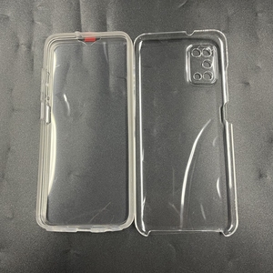Trasparente In Silicone TPU PC 360 Anteriore Della Copertura Completa della Cassa Del Telefono Per Samsung Galaxy A03S A22 A52 A72 <span class=keywords><strong>A32</strong></span> A82 A02S - Product Image 1