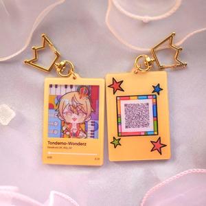 OEM ODM Présentoir <span class=keywords><strong>en</strong></span> acrylique lenticulaire double face 2,5 cm, Charm animé <span class=keywords><strong>en</strong></span> acrylique Project Sekai Song Charm Pjsk Song - Product Image 5