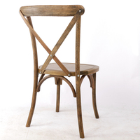 Chaise de salle à manger rustique vintage en bois courbé, empilable, pour restaurant, bistrot, maison, salon, appartement, hôpital