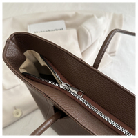 Tas Tangan Besar Chic untuk Wanita, Tas Selempang Desainer Fashion, Tas Jinjing, Tas Kulit Besar Model Terbaru