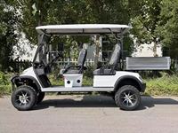 Chariot de golf utilitaire, véhicule de transport, mini-camionnette, chariot électrique pour le transport de marchandises, véhicule autoporteur pour usage hors route public