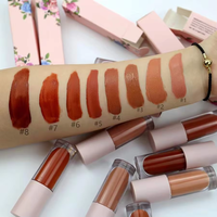 Fabricant de gloss meilleur vendeur rouge à lèvres liquide en stock mini mignon rose baume à lèvres hydratant tube de teinture des lèvres brillant à lèvres crémeux