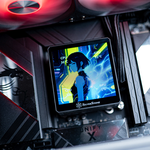 ซิลเวอร์สโตน E240 MAX รุ่นสีดำ ชุดระบายความร้อนซีพียูแบบ AIO ขนาด 240 มม., จอ LCD ขนาด 3.95 นิ้ว, ARGB, พัดลม PWM, รองรับ Intel LGA 1851/1700/1200, AMD AM5/AM4 - Product Image 5