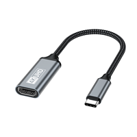 Cable de Extensión de PVC con Conector Tipo-C Macho-Hembra de Alta Definición 4K 4K30Hz para Cine en Casa y Computadora