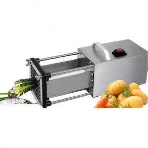Cortador Eléctrico Automático de Acero Inoxidable para Vegetales, Frutas, Patatas, Cebollas, Pepinos, Zanahorias, Batatas - Product Image 2