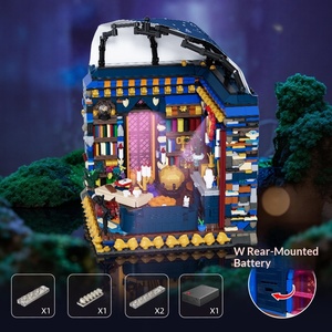 Ladrillo 66174 Colegio <span class=keywords><strong>Gryffindor</strong></span> Sala Mágica Maqueta de Construcción Adornos Juguetes Educativos Ensamblables para Niños - Product Image 2