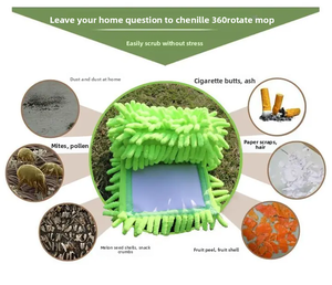 Vadrouille plate en microfibre facile et colorée pour le nettoyage des sols - Product Image 4