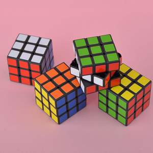 Cubo di Puzzle di Macaron senza adesivi 3x3x3 cubetti di magia popolare regalo di scuola popolare cubo magico - Product Image 3