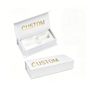 Caja de Cartón Magnética Personalizada para Cartuchos, Caja de Lujo para Cartuchos de 2 ml a Prueba de Niños con Forro de Esponja y Espuma EVA - Product Image 1
