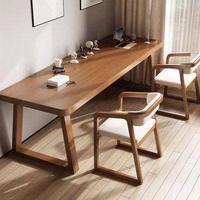 Chaises de salle à manger en bois de luxe BST, nouveau design moderne, pour café, hôtel, cuisine, avec assise en cuir