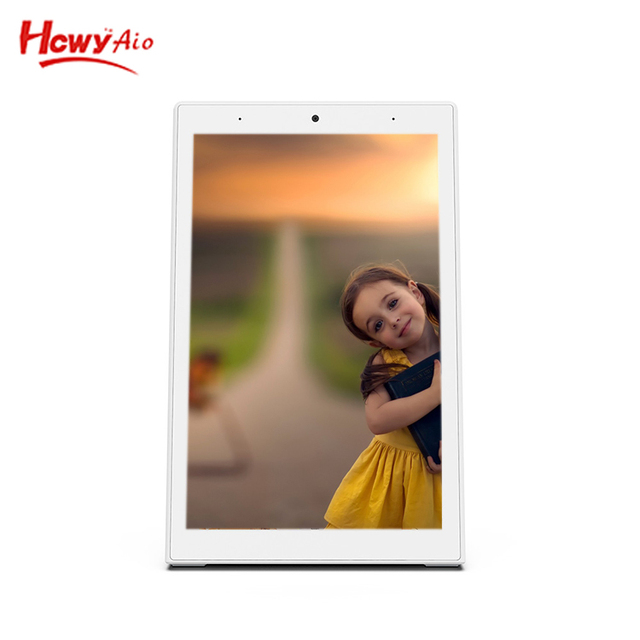 Support Portrait Screen Mode 10.1 Inch L Shape Vertical Display Android Tablet Desk Stand Touch Wifi AIO Tablet for Feedback