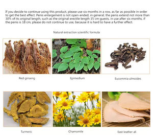 Crème de massage pour pénis à base de plantes A1229 50 ml pour hommes - Plantes naturelles pures Stimulation adulte Relaxation corporelle masculine permanente et soulagement du stress - Product Image 3